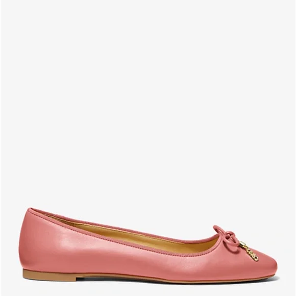 Michael Kors Nori Leather Ballet Flat Women's size 6.0 - Picture 4 of 9